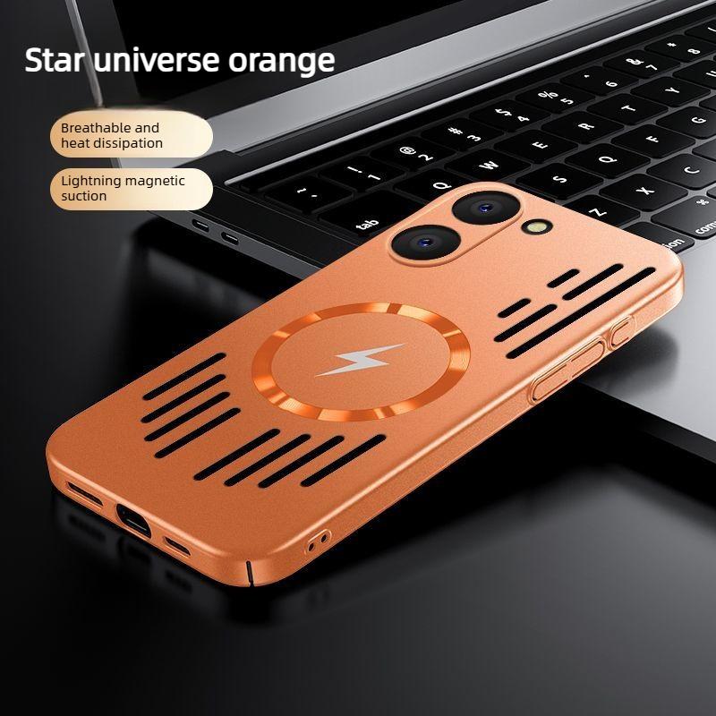 Роскошный Чехол с Эффектом Льда и Охлаждением Для Xiaomi POCO X8 Pro Max X7 F8 Ultra F7 M8 Pro 15T Pro Ультратонкий Магнитный Защитный Чехол