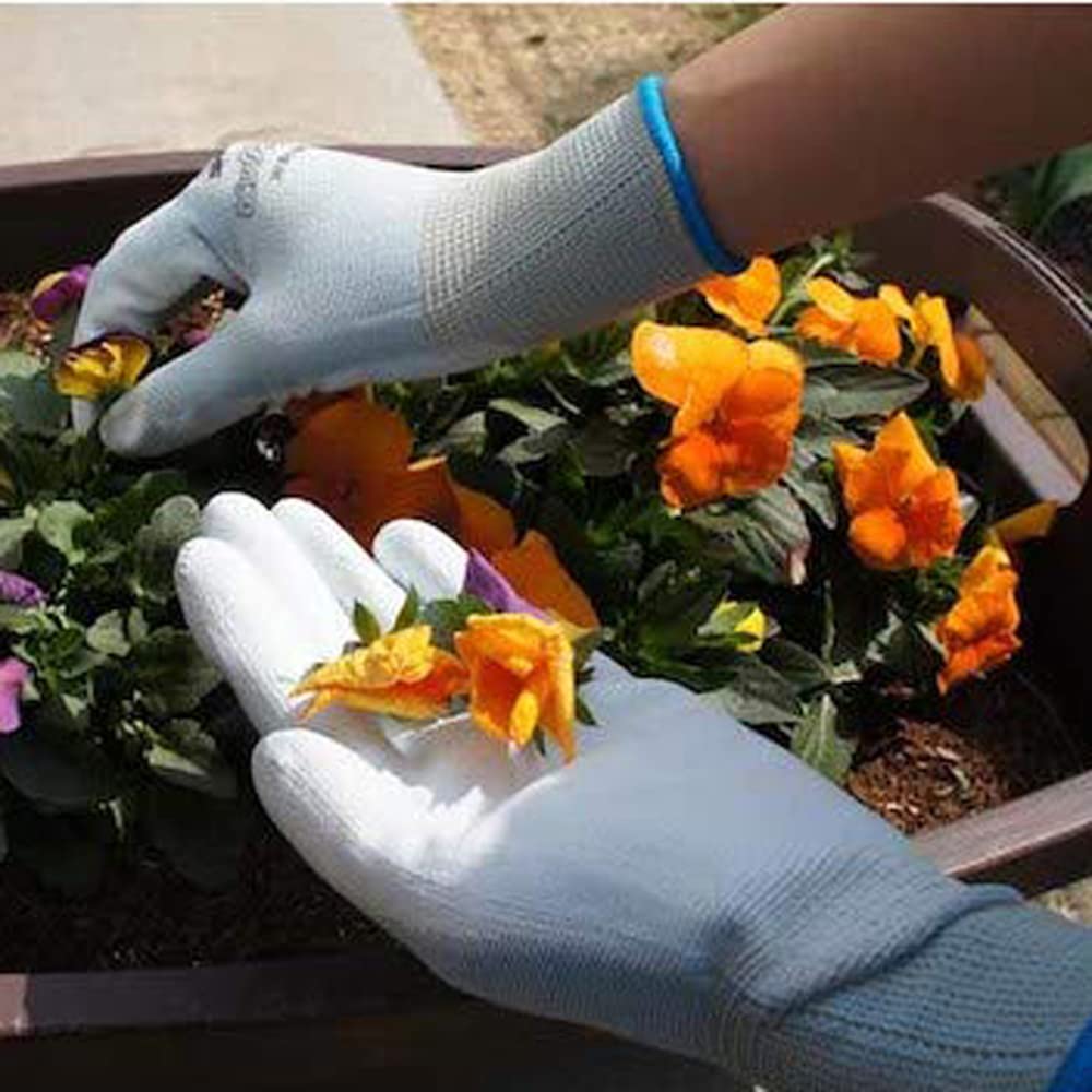 Showaglove Work Gloves Tight Unlined of No. 260, Fit, Back, Large, Blue, 3-Pack (Set 2)