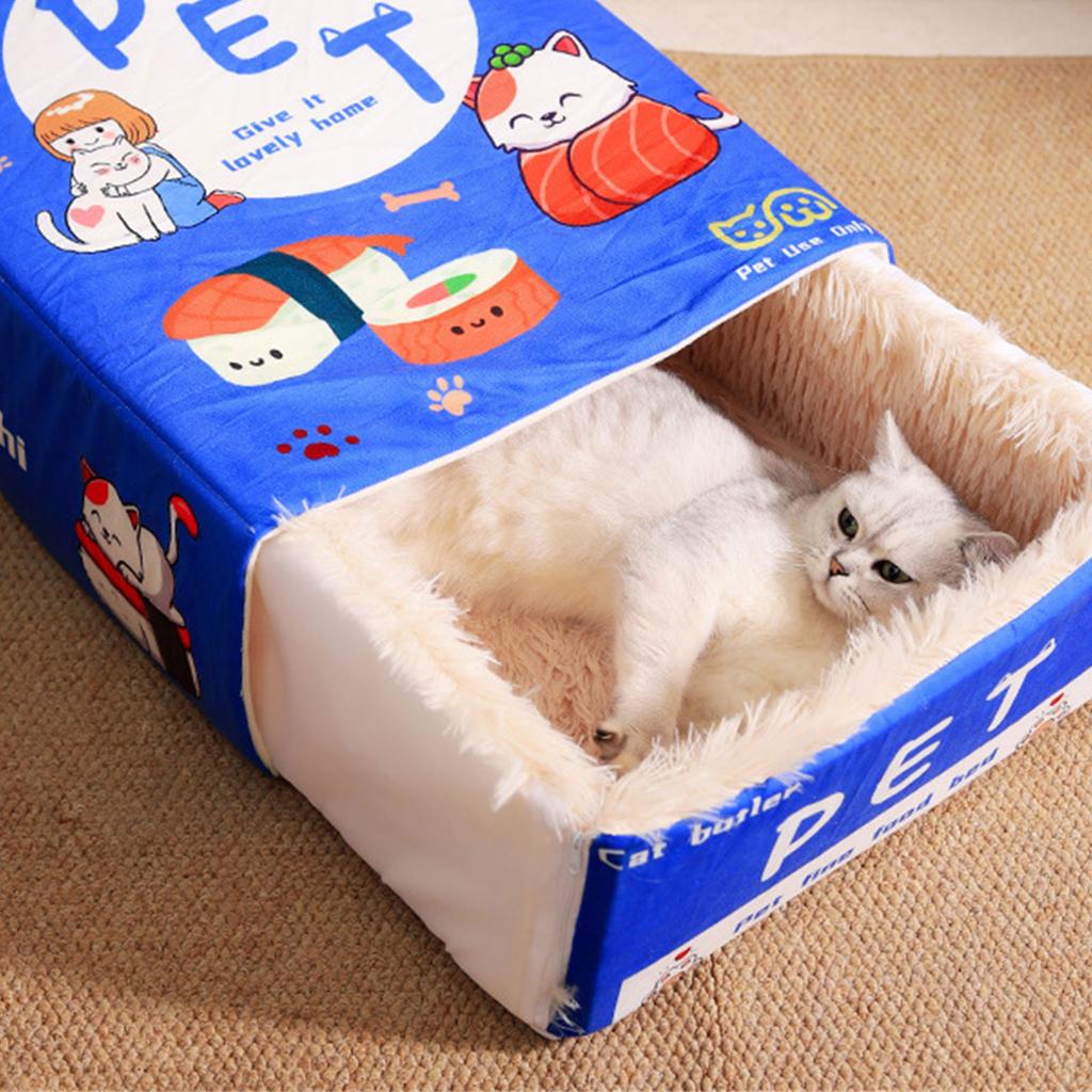 Складная кровать-домик для собак, мягкая кровать для сна питомца для использования в помещении, дом-укрытие для питомца, кровать для кемпинга, кондо