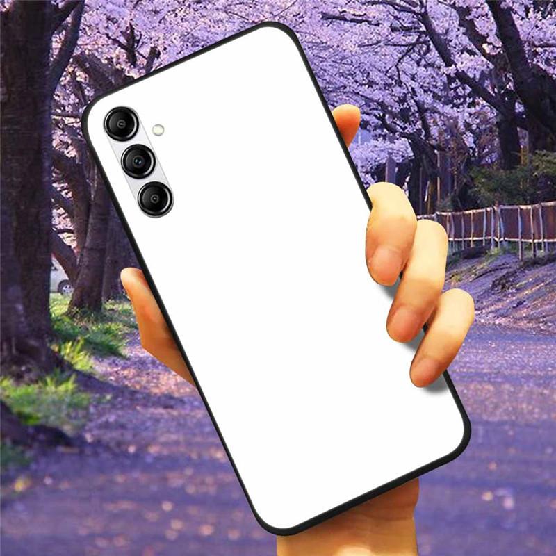 Tempered Glass Phone Case For Samsung A34 A14 A54 5G Cover For Galaxy A13 A137F A24 M54 A8 Plus Hard Back Bumper A 54 GalaxyA34