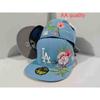 Unisex Embroidered Baseball Cap With Wide Brim Cotton-Linen Blend Adjustable-Free Sun Protection Hat