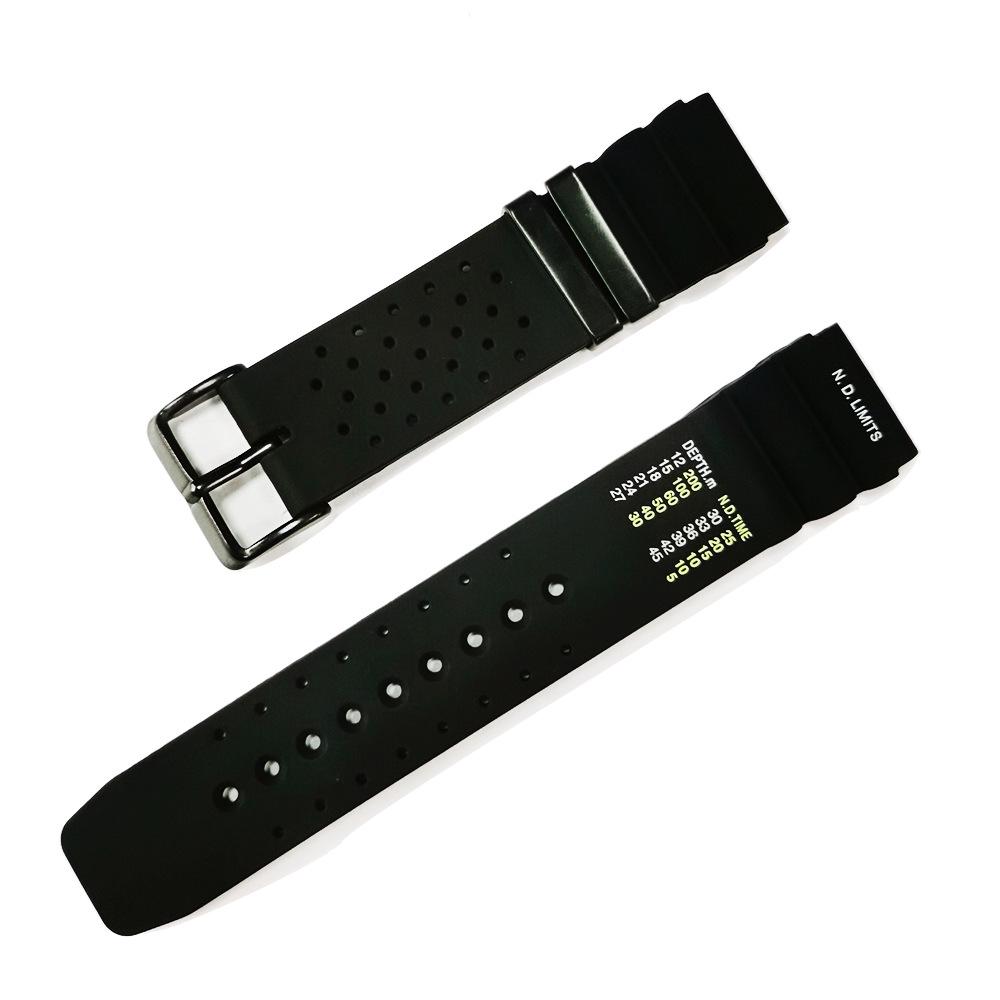 Силиконовый спортивный ремешок для часов Seiko SKX Diver - Универсальный и дышащий