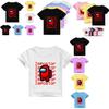 Impostor Us Among Tshirt Children Summer Round Neck Print Casual Short Sleeve