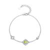Natural stone jewelry s925 sterling silver bracelet women's retro court carving gold craftsmanship does not fade accessories women's fashion gifts