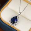 Новый великолепный кулон с кубическим цирконием, ожерелье для женщин, годовщина свадьбы, вечеринка, темпераментный женский аксессуар, модные украшения