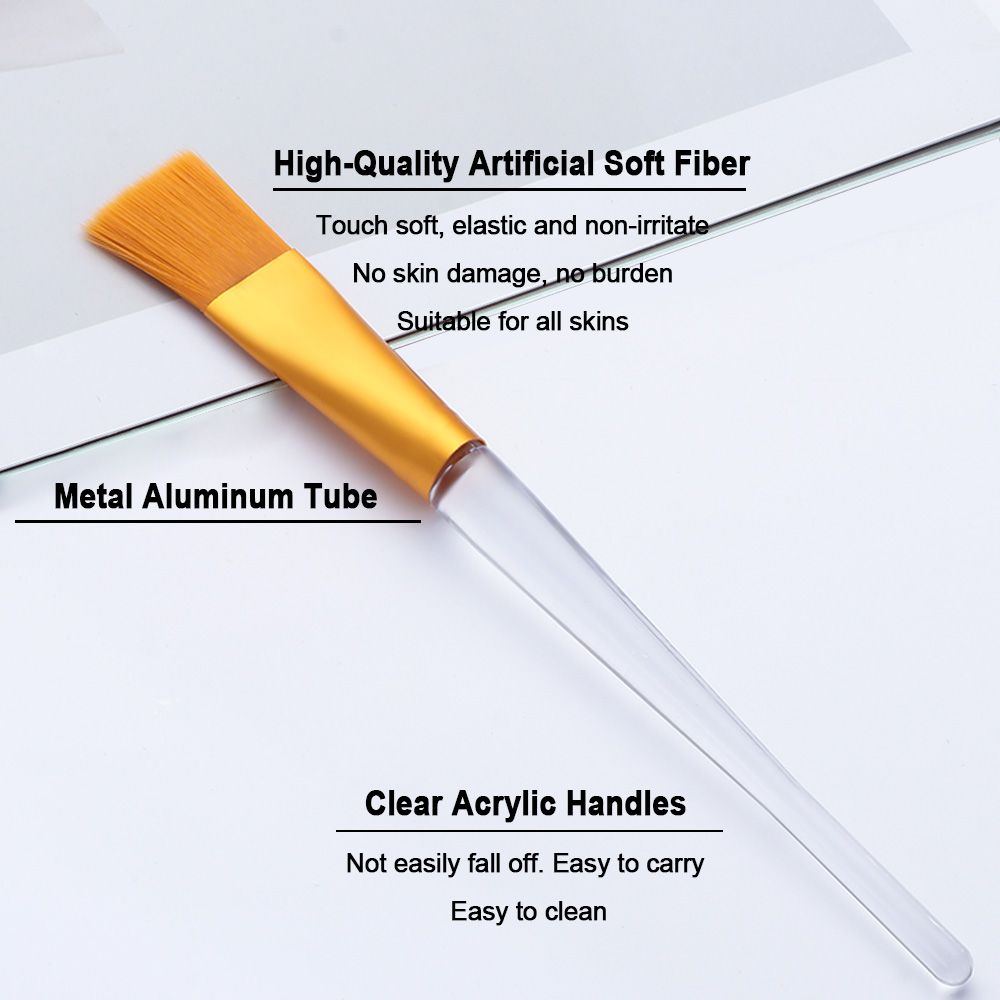 Лосьон для нанесения ночной маски DIY глиняная маска для лица кисточка для нанесения маски веер аппликатор для маски для лица инструменты