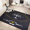1pc The Lord of the Rings3 Print Area Rug - Soft, Washable Non-Slip Indoor Mat, Living Room, Home Office Decorative Rug,Office Decorative