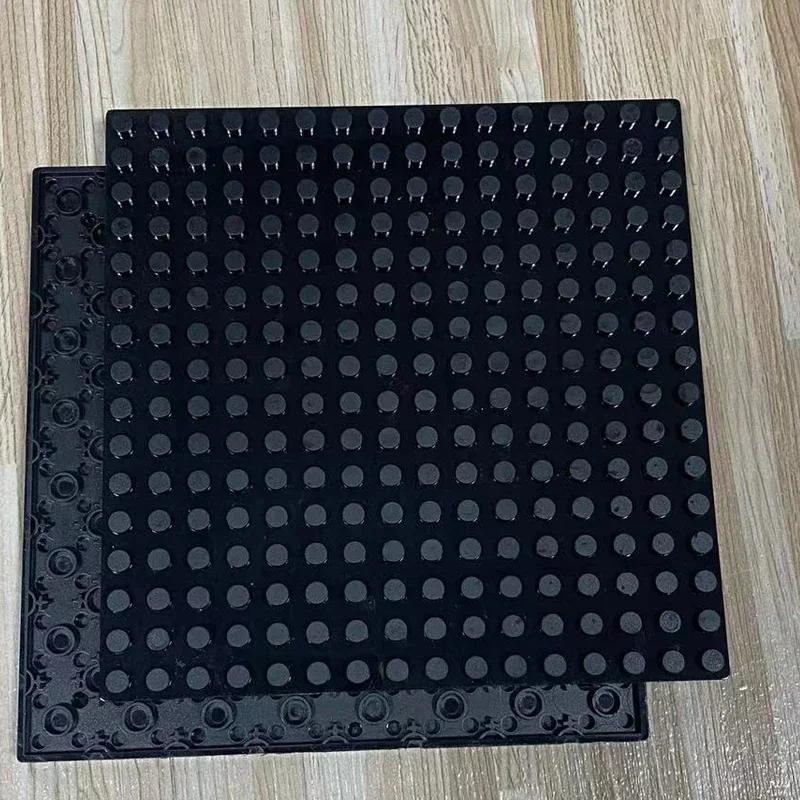 1 шт. Двусторонняя базовая пластина 16x16 точек Строительные блоки 91405 Детали для сборки Moc Блоки Базовая пластина Идея Дом Строительная доска