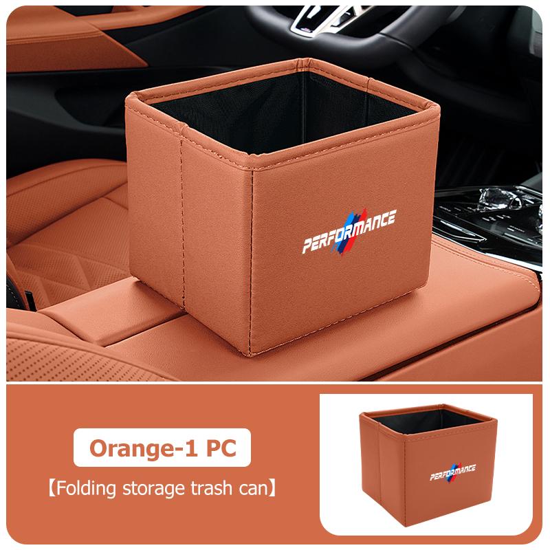 Car Trash Can Car Door Storage Box Foldable Storage Box For BMW E91 E92 E93 E60 F10 F30 E39 E36 E87 X3 X5 E70 E46 E90