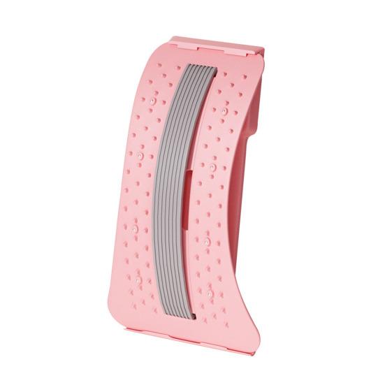 Back Stretcher Waist Trainer Adjustable Cervical Spine Lower Back Neck Pain Relief Massager Cushion Arch Lumbar Back Cracker Board Stretching Device