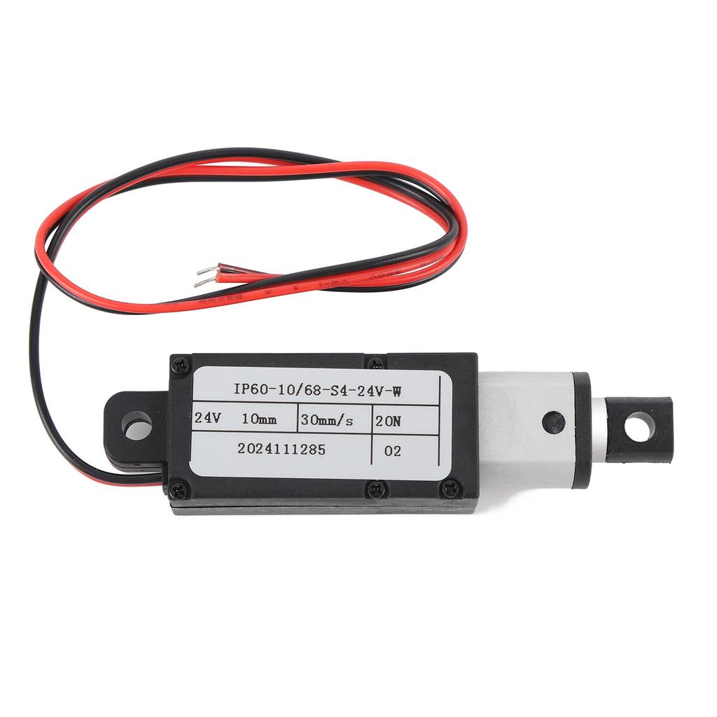 Electric Mini Linear Actuator 10mm Stroke 20N Thrust 30mms Linear Motion Actuator for Furniture