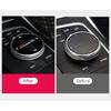 Car Center Console Idrive Multimedia Controller Knob Sticker for BMW Button Trim Emblem Car Interior Accessories (Large 48mm)
