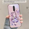 Q-версия Синяя Бабочка Для OnePlus Ace 2 3 2V 5 Pro Nord CE 2T 2 3 Lite N20 N30 6 7T 8 T 9 10 Pro 11R 12R 13R Стеклянный Чехол для Телефона