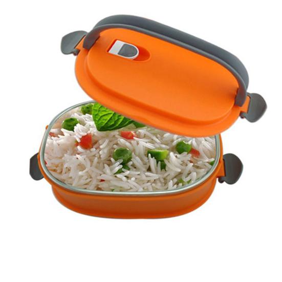 2/1-слойная коробка для хранения пищевых контейнеров Bento с изоляцией из нержавеющей стали