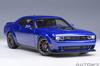 AUTOart 1/18 Scale Dodge Challenger R/T Scat Pack Widebody 2022 Indigo Blue/Metallic Blue Finished Model