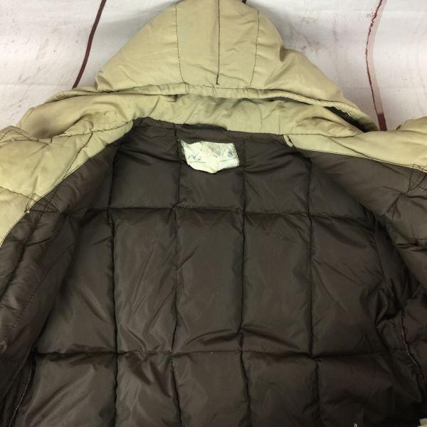 Винтажное канадское пальто-дафлкот 80-90-х годов The Canadian Duffle, верхняя одежда, толстая куртка на пуху, M-L, бежевый(ИСПОЛЬЗОВАЛ)
