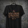 Церемония Дебютный сингл New Order Рок-группа Футболка Песня Бернард Самнер Питер Хук Унисекс Футболка