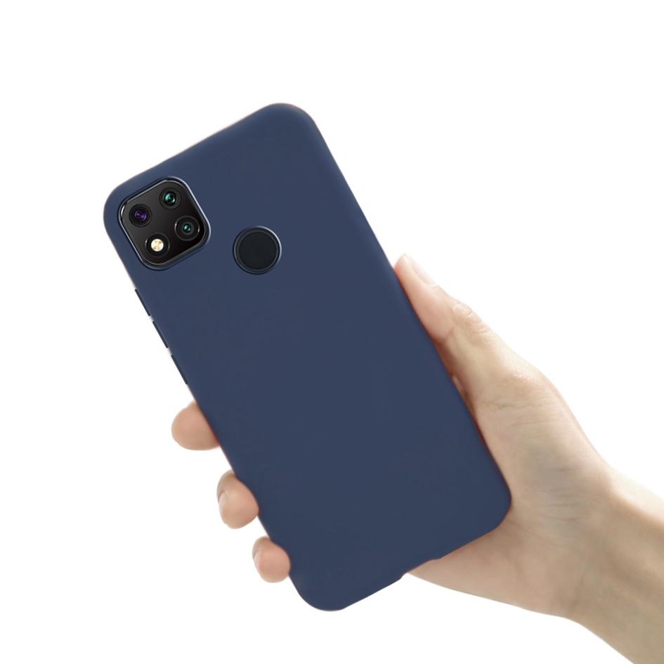 Для Xiaomi Redmi 9C NFC 10A 10C силиконовый конфетный ТПУ простой чехол для телефона Redmi 10C 9A 10A 9C nfc чехол Fundas