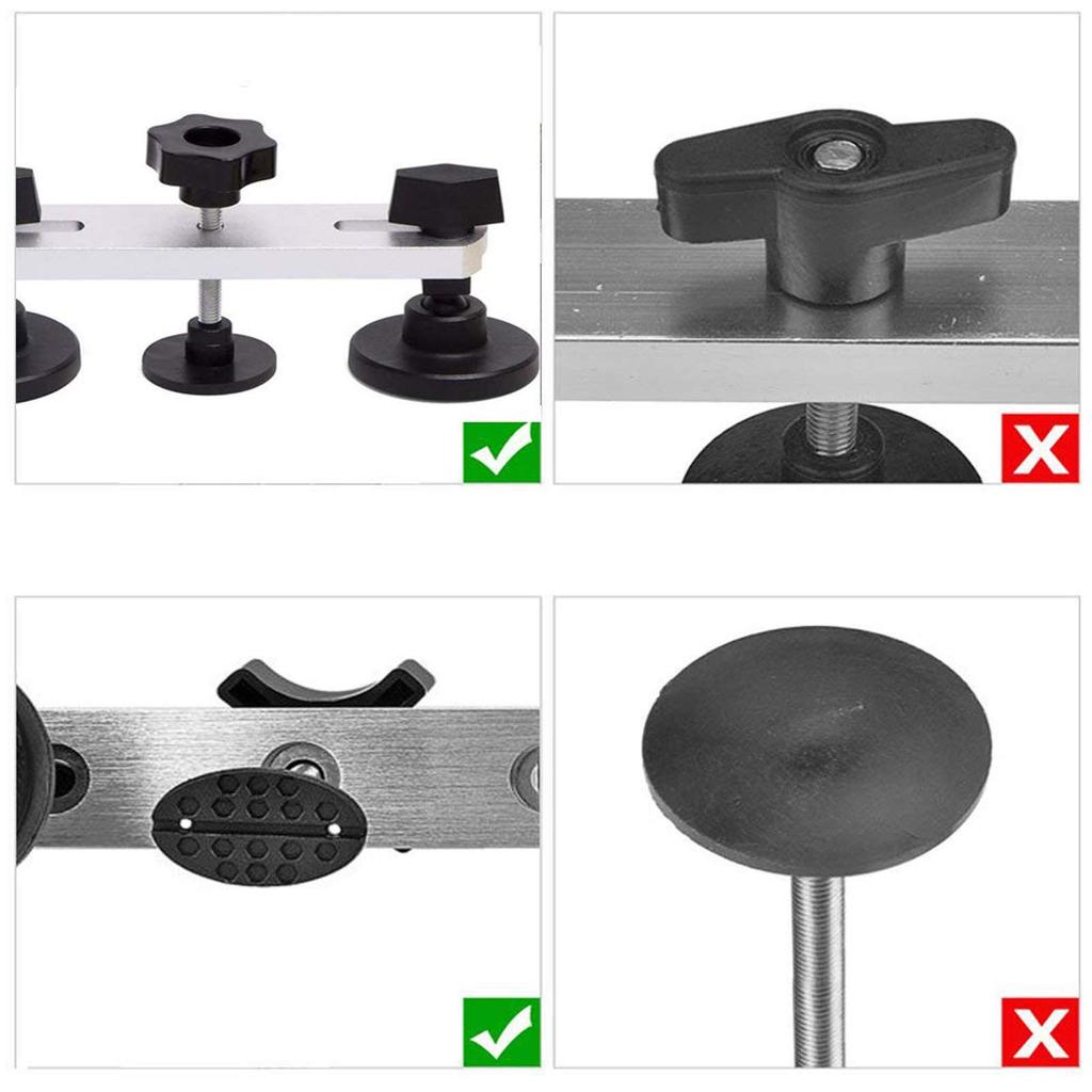 RITYHOFT Dent Repair Tool, Car Dent Repair, Car Dent Repair, T-Bar, Slide Hammer, Pulling