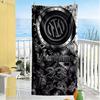 Inter Milan Customizable Name Beach Towel High Absorbency & Quick-Dry Portable for SwimmingBeachCamping Travel Beach AccessoriesGym