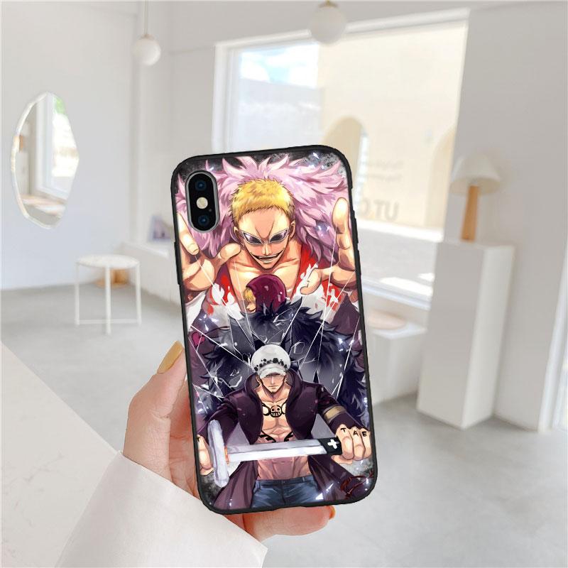 One Piece Law Soft Shell Phone Case for Redmi Note 13 14 Pro+ Plus A3 A3X 13X 13C 13R 14S 14C 14R