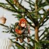 Брелок-брелок обезьянка, обнимающая плюшевую игрушку, 2D акриловый брелок-обезьянка для рюкзака, кошелька, ключей от машины, эмоциональный подарок для семьи и друзей