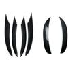For Mercedes-Benz C Class W205 C180 C260 C300 AMG 2019-2022 Car Front Bumper Fog Light Lamp Splitter Canard Air Cover Trim