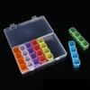 25pcs Home Sewing Machine Bottom Thread Bobbin Set Sewing Accessories Clear Plastic Spools with Storage Box for Brother Janome S