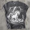 Vintage Graphic Thunder Wild Horses T-shirt, Horse Shirt, Comfort Colors Tshirt, 90s Retro Tee, Gifts for Her Him, Nature Lovers Gift