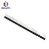 1X40Pin 2.54MM Прямоугольный Однорядный Штыревой Разъем Папа 90 градусов Игольчатый Разъем