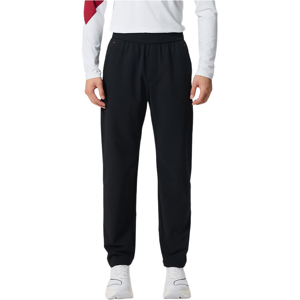 Men's Pants Saucony 1898 Running Pants Men's Pure Black Moderate Tapered Pants