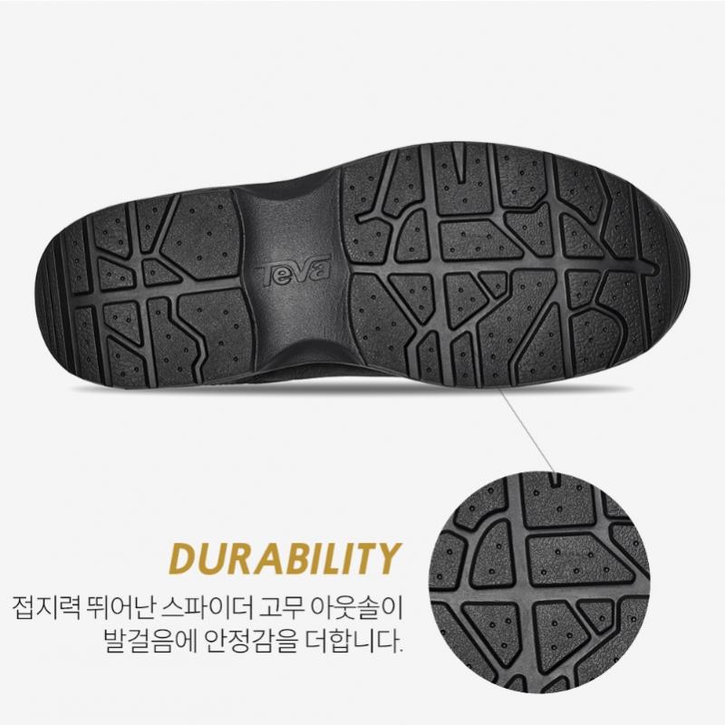Teva Удобные мужские челси Stvm2330274 Чёрные