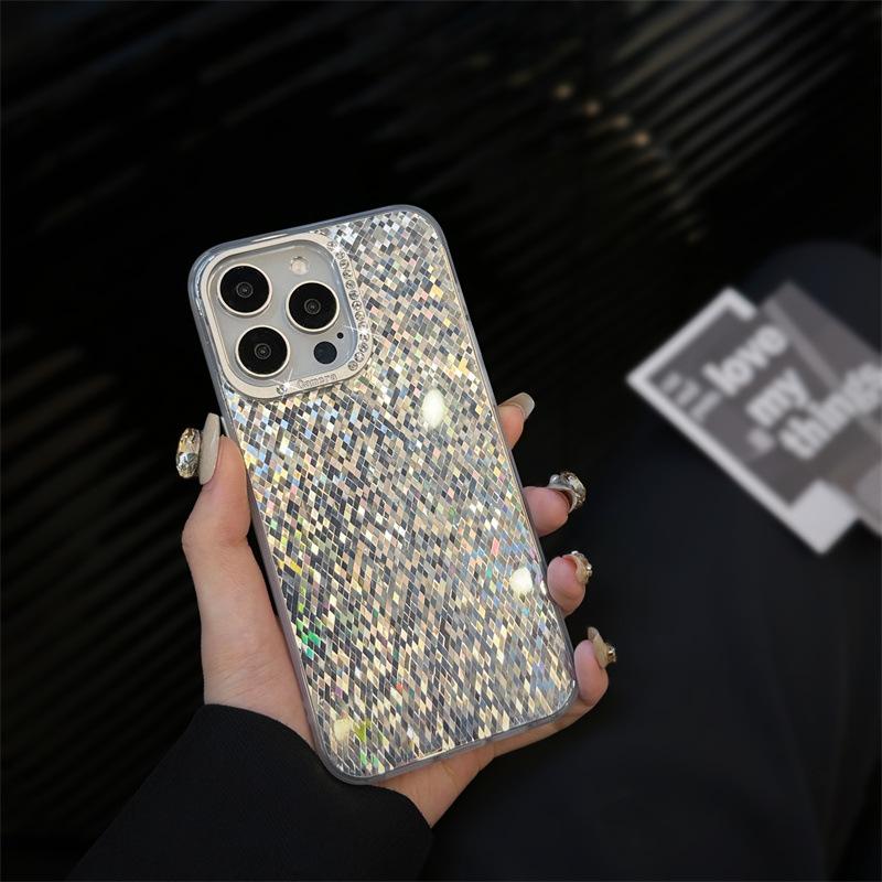 Чехол для мобильного телефона Apple 16ProMax Laser IMD Diamond Glitter для iPhone15 Premium Sense Diamond 143, защитный чехол