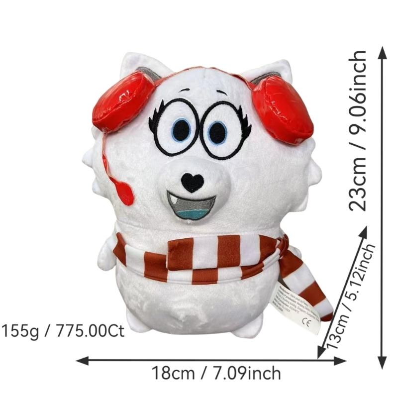 Anime Figure Doll Plush Toy Stuffed Animal Cuddly Toy Throw Pillow Video Game Accessory For Adult Kids Collectors 2PCS