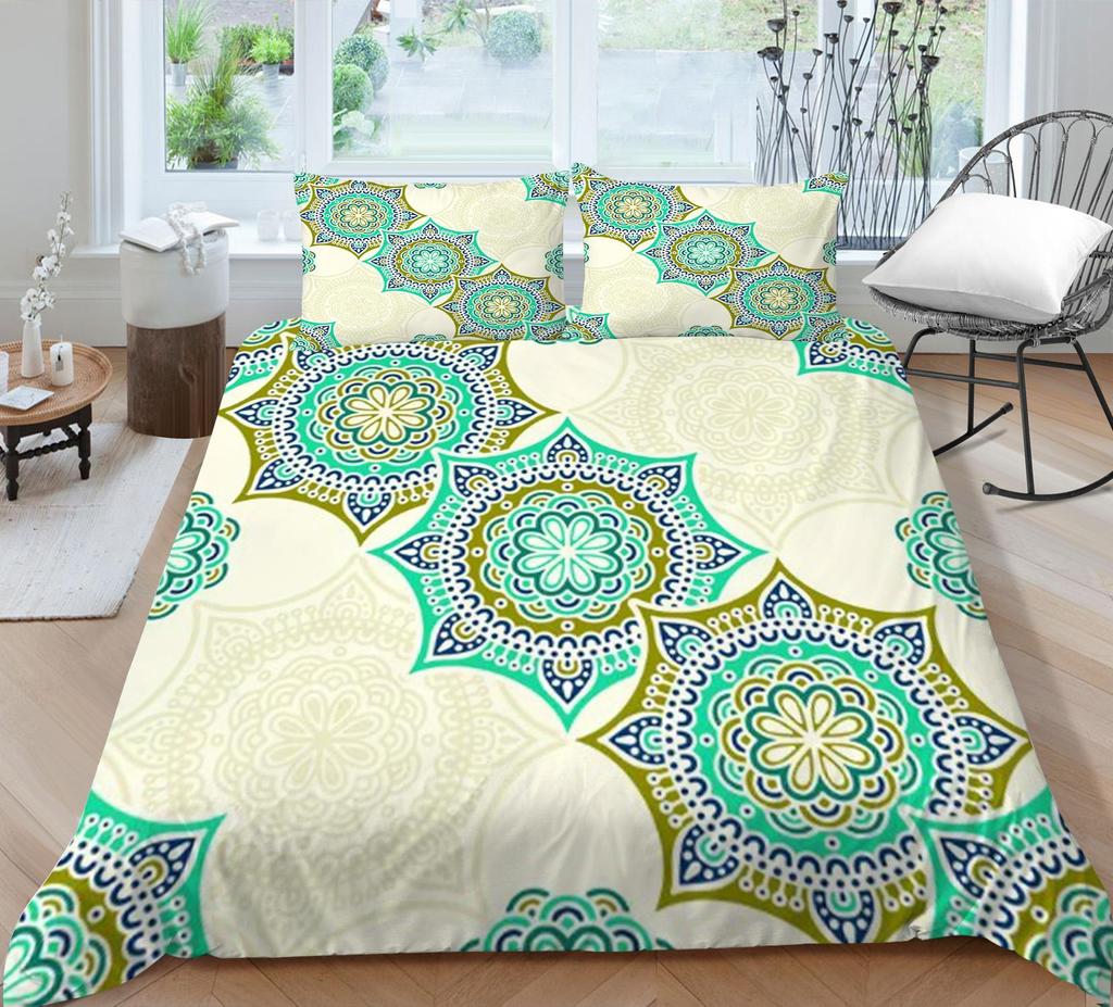 Boho Duvet Cover Design Bedding Cover Set Boho Bedding Man Woman Single Double Size Quilt Cover Set Pillowcase