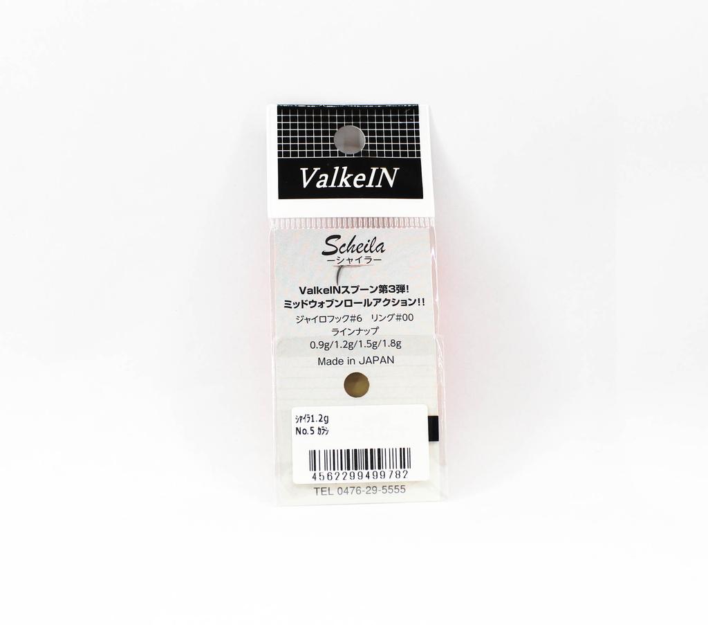 Valkein Блесна Scheila 1,2 грамма Тонущая приманка №5 (9782)