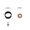 Fuel Injector O-Ring Kit with Washer and O-Ring for Ford Fiesta Fusion 1.4 Tdci 1204698