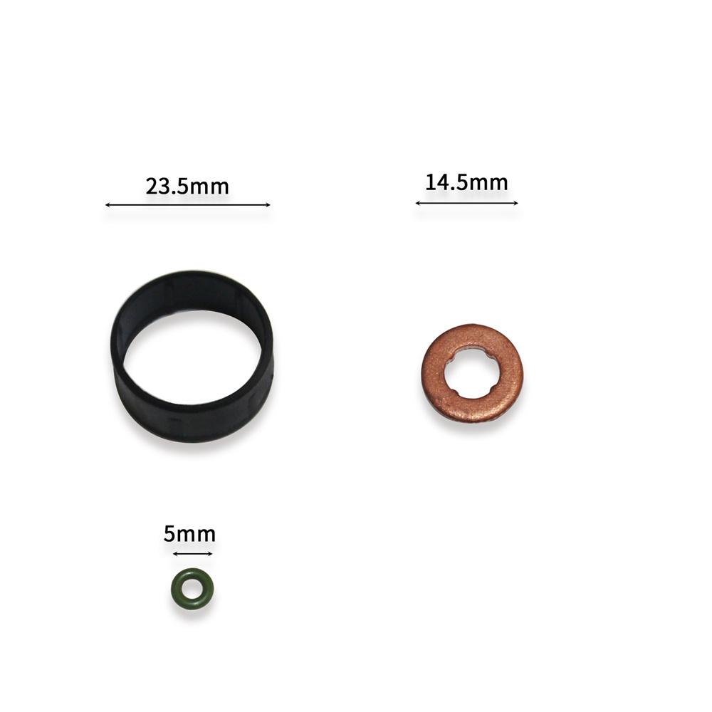 Fuel Injector O-Ring Kit with Washer and O-Ring for Ford Fiesta Fusion 1.4 Tdci 1204698