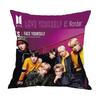 18 Bts Kpop Bangtan Boys Face Yourself Peach Skin Cushion Cover Pillow Throw