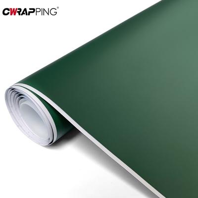 Виниловая пленка-наклейка на автомобиль, матовая темно-зеленая, пленка для полной оклейки кузова, мотоцикл, креативная, декоративная, водонепроницаемая и устойчивая к царапинам пленка