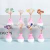 Multicolor Vase Crystal Tree Model Crystal Wishing Tree Ornaments Mini Tree Ornaments  Office