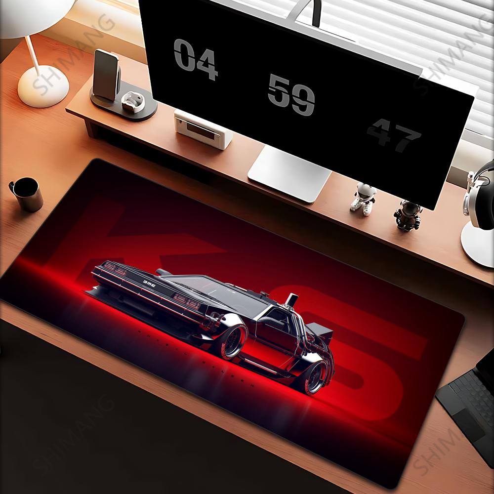Back To The Future Large Mouse Pad xcm Computer Mousepad Big Keyboard Mat Car Table Carpet Big Desk Mats Rubber Rugs
