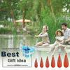 Fishing Practice Plug Fishing Casting Plug Baitcasting Rubber Practice Plug Suitable for Improving Casting Skill 6Pcs