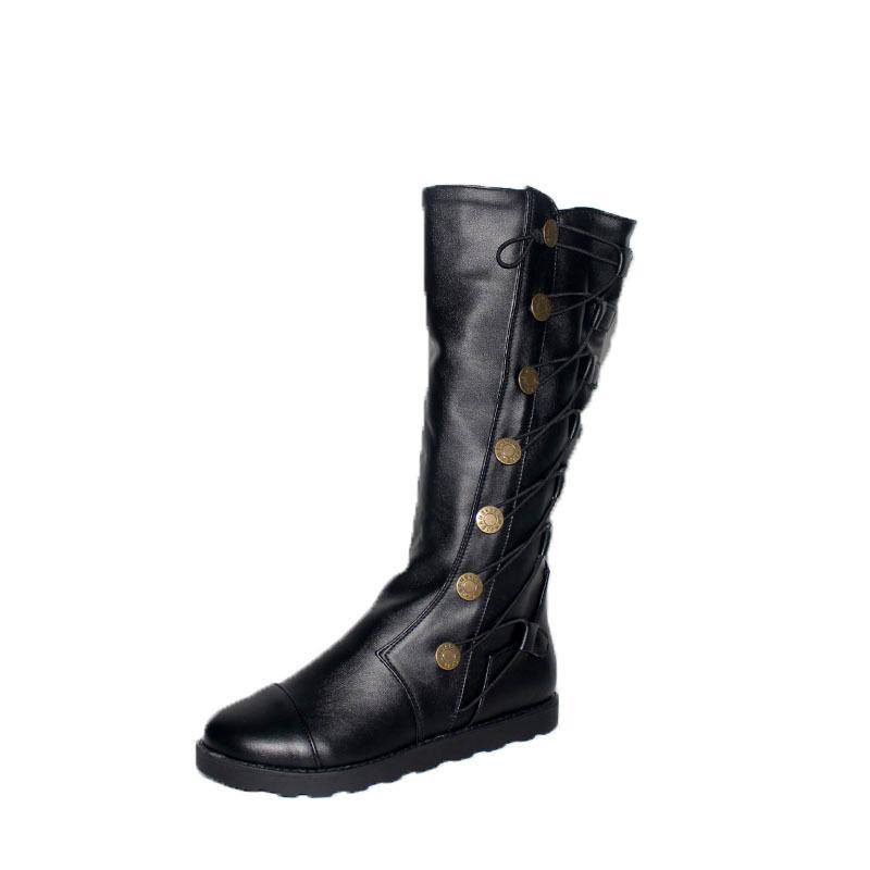 Модные женские ботинки Bota Zapatos, трендовые зимние модные высокие рыцарские ботинки Barrel, удобные длинные женские ботинки Barrel Bota Feminina 2024