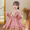 Korean Autumn/Winter Long-Sleeve Princess Dress for 1-Year-Old Girls