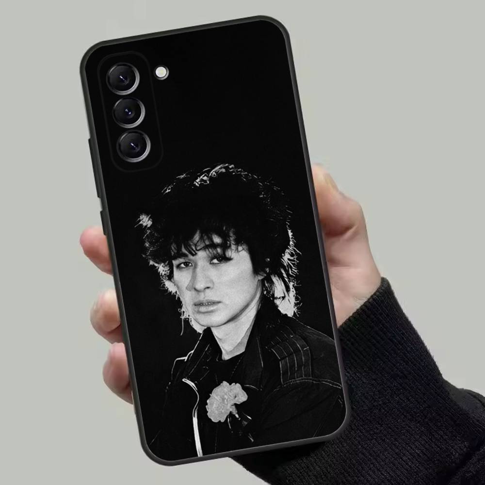 Чехол для телефона V-Виктор Цой для Samsung Galaxy A13, A21s, A22, A31, A32, A52, A53, A71, A80, Мягкий черный корпус