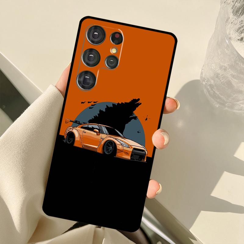 Чехол для спортивного автомобиля JDM Tokyo Drift для Samsung Galaxy S22 S21 Ultra Note 20 S8 S9 S10 Note 10 Plus S20 FE S21 FE