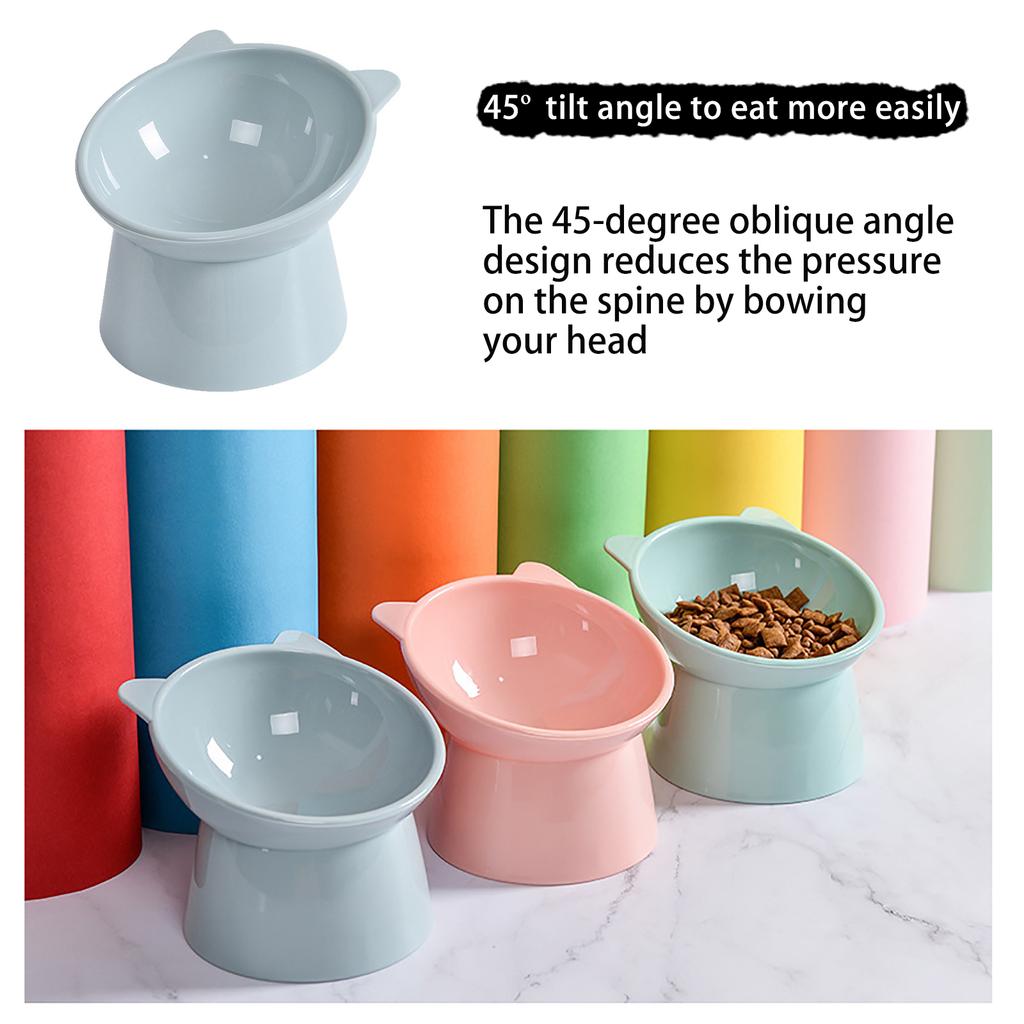 Миска для кошек и собак Поднятая миска для воды для кошачьего корма Поднятая миска для кошачьей еды Приподнятая подставка для домашних животных