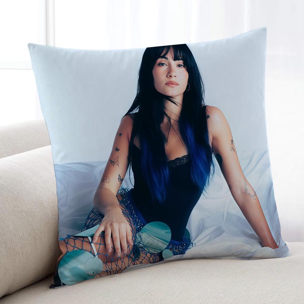 AAitana Singer OOcana Cuarto azul cushion cover Home Bedding Sofa living Room pillowcase Simple Soft Skin Cushion Cover