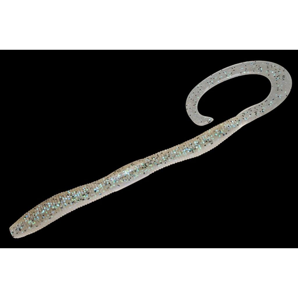 [JACKALL] Flick Curly 4.8 Inch Bass Worm Prism Shad, 8 pcs